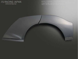 J'S RACING REAR GT FENDER KIT TYPE-S RIGHT FOR HONDA FIT GD JSWF-F1-RR
