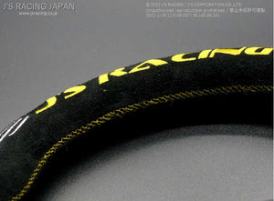 J'S RACING XR STEERING TYPE-F 69 LIMITED YELLOW SUEDE FOR  XRSG-TF69-YESD