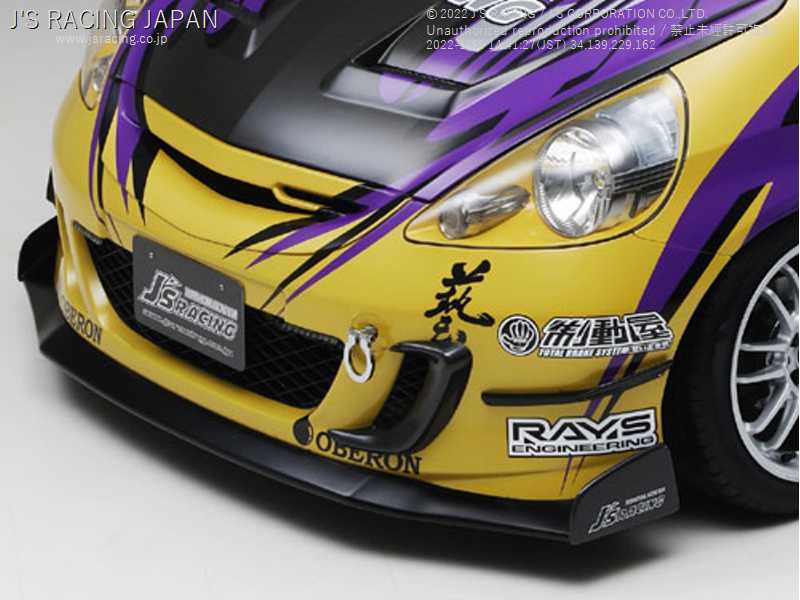 J'S RACING AIR INTAKE DUCT CARBON FOR HONDA FIT GD AID-F1-C