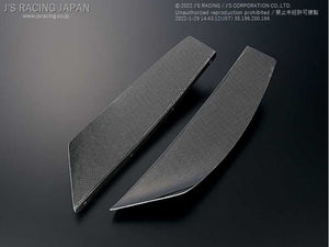J'S RACING SINGLE CANARD FOR TYPE-GT FOR HONDA S2000 AP1 F20C GTCCN-S1