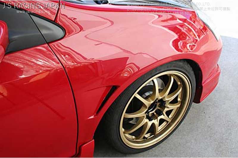 J'S RACING FRONT WIDE FENDER FOR HONDA CIVIC EP3 K20A JSWF-P3