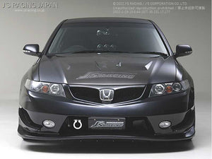 J'S RACING CARBON GRILL FOR TYPE-S BUMPER FOR HONDA ACCORD CL7 K20A AG-E2-JS