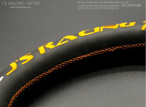 J'S RACING XR STEERING TYPE-F 69 LIMITED ORANGE LEATHER FOR  XRSG-TF69-ORL