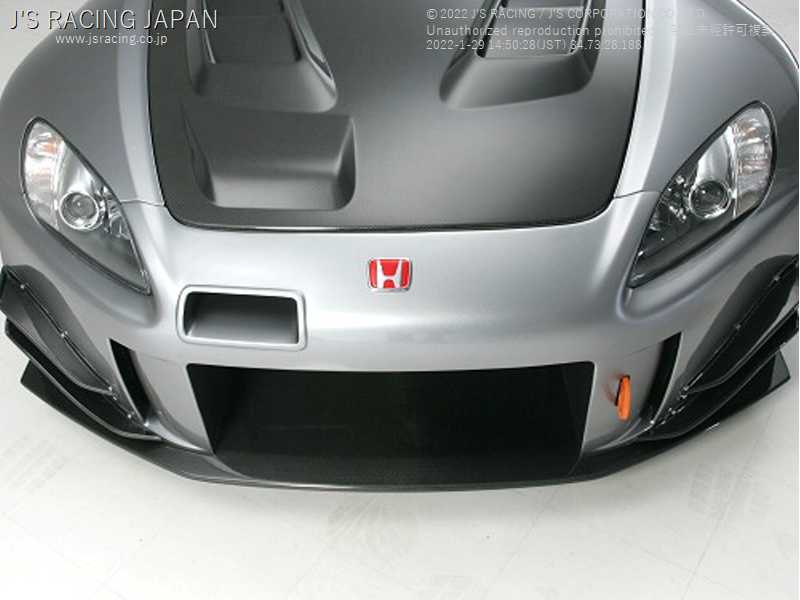 パーツ s2000 j's HONDA J'S RACING FRONT BUMPER TYPE-S CFRP FOR HONDA S2000 AP1 F20C JSF