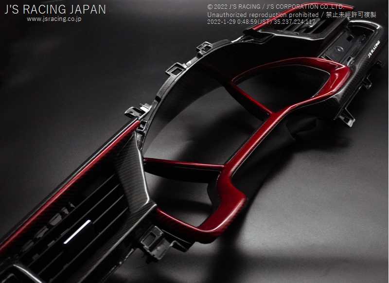 J'S RACING CARBON METER PANEL FOR HONDA CIVIC FK8 CMG-K8-R