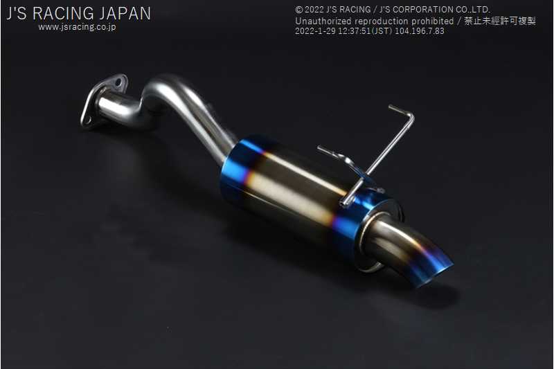 J'S RACING R304 SUS EXHAUST 60R FOR HONDA CIVIC EG6 B16A R304-H3-60R