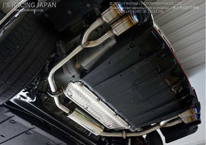 J'S RACING EXHAUST PLUS DUAL 70RS FOR HONDA CIVIC FK2 T304W4-K2-70RS