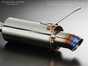 J'S RACING SUS EXHAUST PLUS 70RR FOR HONDA S2000 AP1 2 F20C F22C T304-S1-70RR
