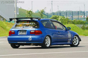 J'S RACING 3D GT-WING WET CARBON FOR HONDA CIVIC EG6 B16A DGW1-H3-W