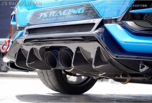 J'S RACING REAR DIFFUSER CFRP FOR HONDA CIVIC FK8 RDF-K8-C