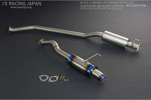 J'S RACING SUS EXHAUST PLUS 60RS FOR HONDA CIVIC EP3 K20A T304-P3-60RS