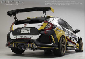J'S RACING 3D GT-WING TYPE1 WET CARBON 1600 FOR HONDA CIVIC FK8 DGW1-K8-W