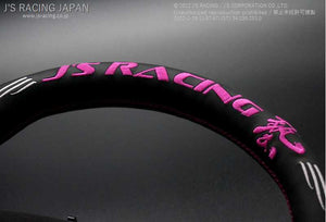 J'S RACING XR STEERING TYPE-F 69 LIMITED PINK SUEDE FOR  XRSG-TF69-PKSD