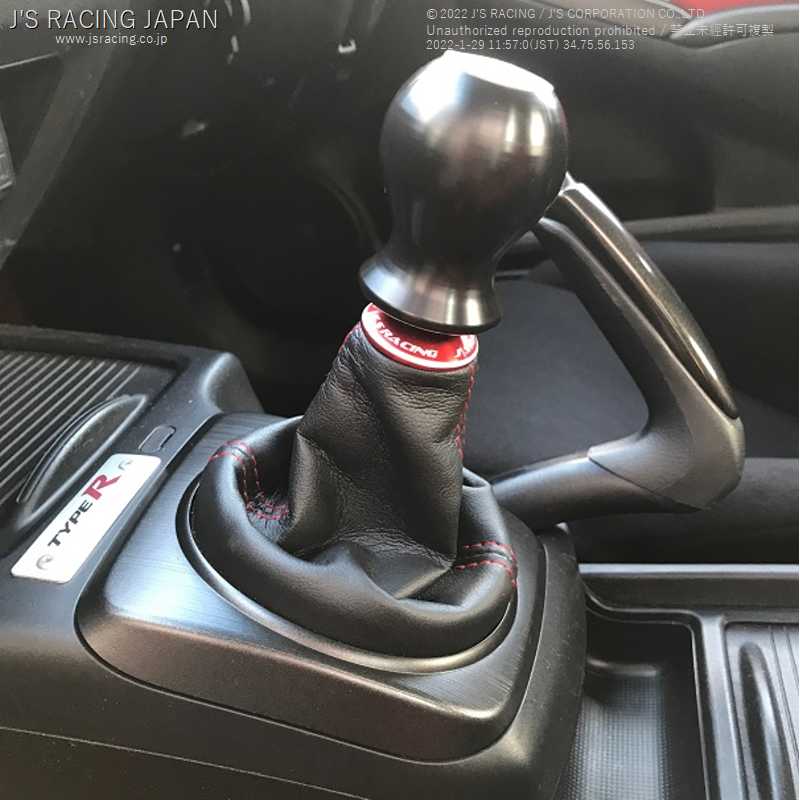 J'S RACING SHIFT BOOT RING FOR HONDA CIVIC FD2 K20A SBR-D2-RD