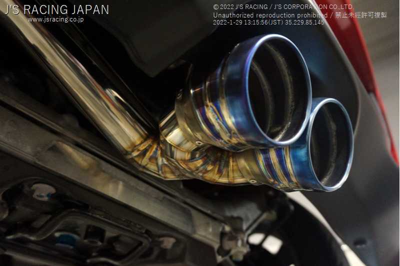 J'S RACING SUS EXHAUST LEGAL 50RS MT FOR HONDA S660 JW5 C304-S6L