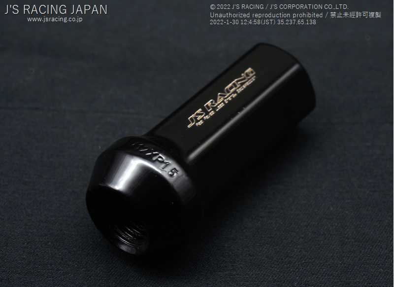 J'S RACING CHROMOLY PENETRATING LONG NUT 17HEX 5 HOLE PACK RNW-01-5H