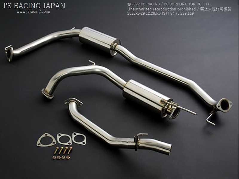 J'S RACING R304 SUS EXHAUST SYSTEM 60RS FOR HONDA CIVIC FN2 R304-FN2-60RS