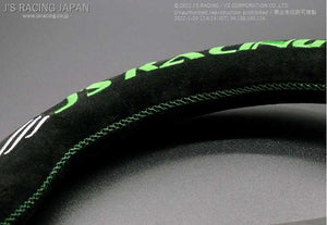 J'S RACING XR STEERING TYPE-F 69 LIMITED GREEN LEATHER FOR  XRSG-TF69-GNL