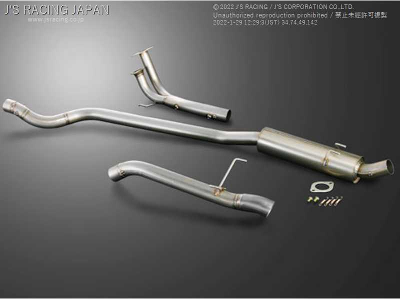 J'S RACING R304 SUS EXHAUST SYSTEM 70RR FOR HONDA CIVIC EP3 K20A R304-P3-70RR