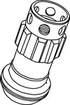 KYO-EI PARTS (1PC) LOCK M12xP1.25 YLI3NK