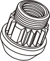 KYO-EI SUPPLEMENTARY PARTS PARTS 1PC 17HEX LOCK NUT M12xP1.25 YLR3B