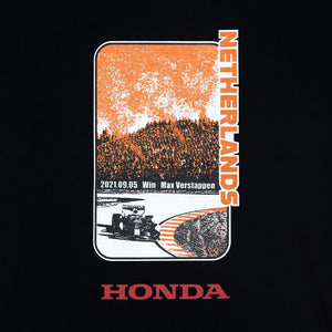 HONDA RACING 2021 NETHERLANDS VICTORY COMMEMORATIVE T-SHIRT M ZBE03FH222A01