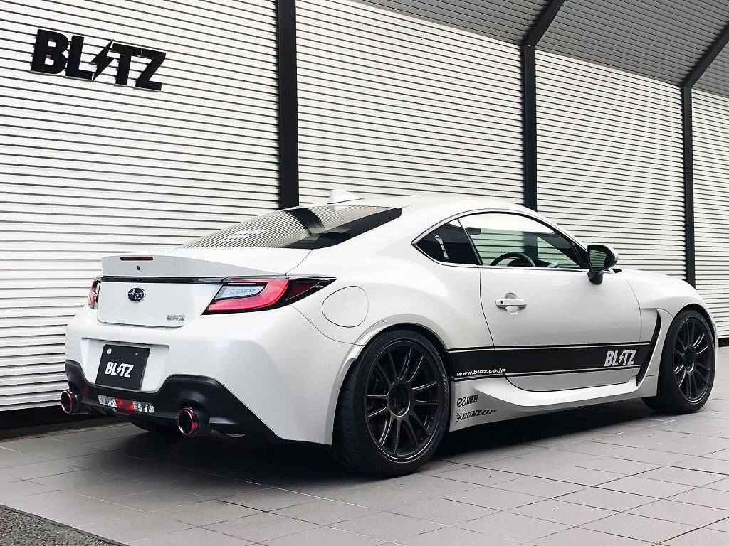 BLITZ NUR-SPEC CUSTOM EDITION STYLED EXHAUST CARBON For TOYOTA 86 ZN8 SUBARU BRZ ZD8 63199C