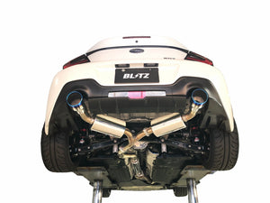 BLITZ NUR-SPEC CUSTOM EDITION EXHAUST SYSTEM VSR FOR TOYOTA GR86 ZN8 SUBARU BRZ ZD8 63199V