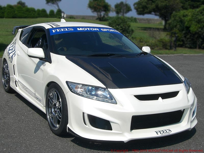 FEEL'S HONDA TWINCAM LIGHTWEIGHT BONNET (WITH AIR DUCT) FRP FOR HONDA CR-Z ZF1 Feels-00546