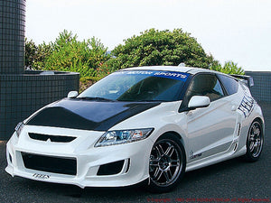 FEEL'S HONDA TWINCAM LIGHTWEIGHT BONNET (NORMAL SHAPE) TWILL WEAVE CARBON FOR HONDA CR-Z ZF2 Feels-00545