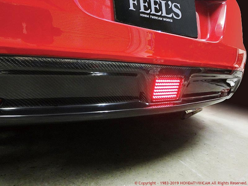 FEEL'S HONDA TWINCAM REAR BUMPER GARNISH FRP FOR HONDA CR-Z ZF1 Feels-00565