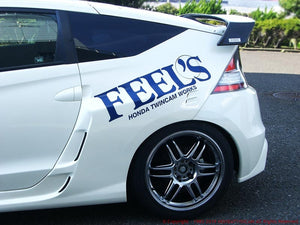 FEEL'S HONDA TWINCAM REAR WIDE FENDER FRP FOR HONDA CR-Z ZF1 Feels-00560