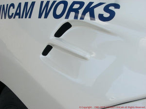 FEEL'S HONDA TWINCAM REAR WIDE FENDER FRP FOR HONDA CR-Z ZF1 Feels-00560