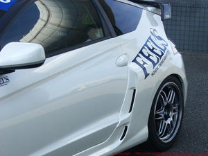 FEEL'S HONDA TWINCAM REAR WIDE FENDER FRP FOR HONDA CR-Z ZF1 Feels-00560