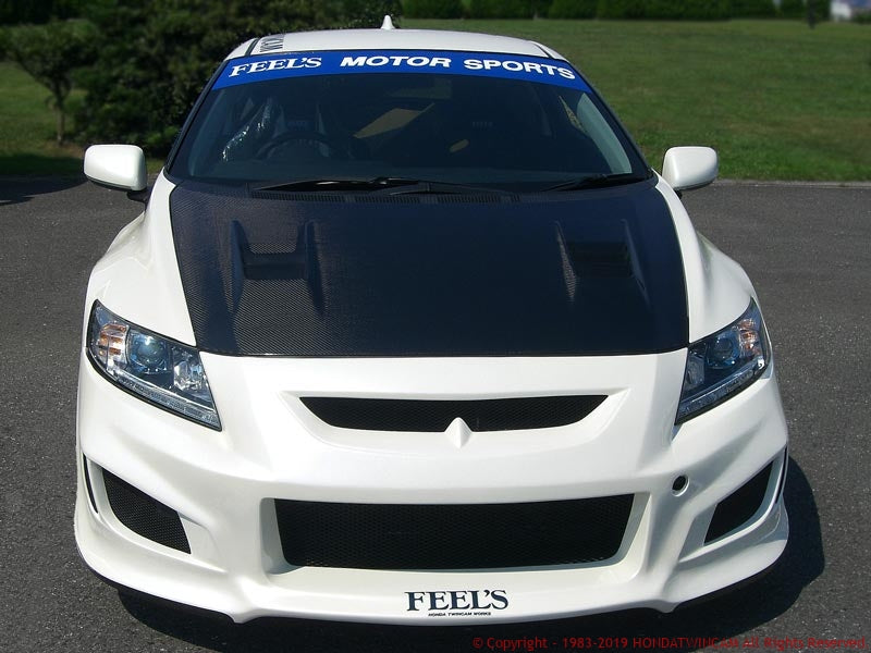 FEEL'S HONDA TWINCAM SPORTS FRONT BUMPER ALPHA FOR HONDA CR-Z ZF1 Feels-00556