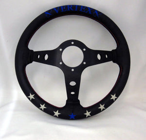 CAR MAKE T&E VERTEX STEERING WHEEL "VERTEX 7STAR" 90MMDEEP 33Φ FOR  CARMAKETE-02068