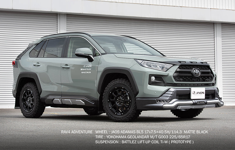 JAOS ADAMASBL5 17X7.5J 40 5H114.3 MATTE BLACK WHEEL FOR MITSUBISHI DELICA D:5 2019- DIESEL B900C776MB