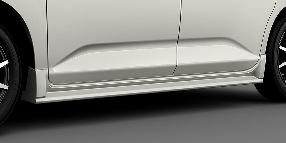 TRD SIDE SKIRTS BLACK MICA (X07)  For RUMI 9##  MS344-B1001-C0