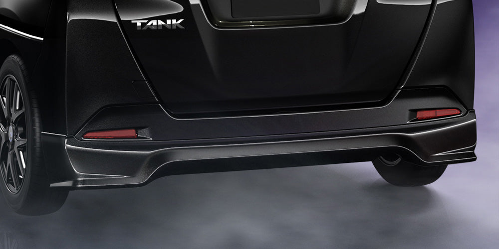 TRD REAR BUMPER SPOILER BLACK MICA (X07)  For TANK 9##  MS313-B1001-C0