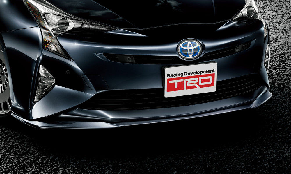 TRD FRONT SPOILER VER.2 ATTITUDE BLACK MICA (218)  For TOYOTA PRIUS 5#  MS341-47013-C0