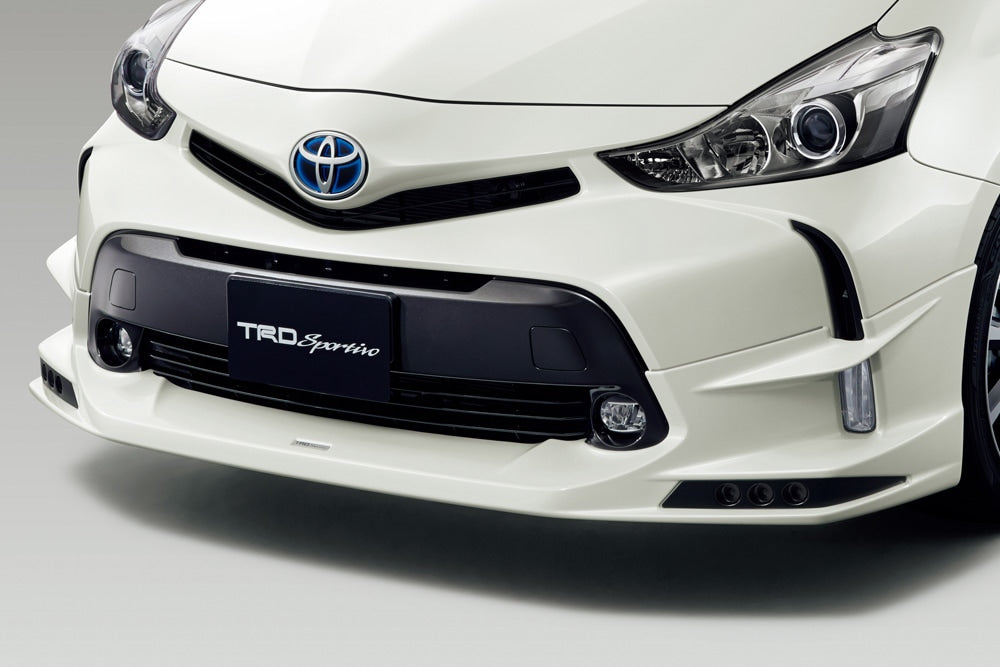 TRD FRONT SPOILER BLACK MICA (218)  For PRIUS ALPHA 4#  MS341-47008-C1
