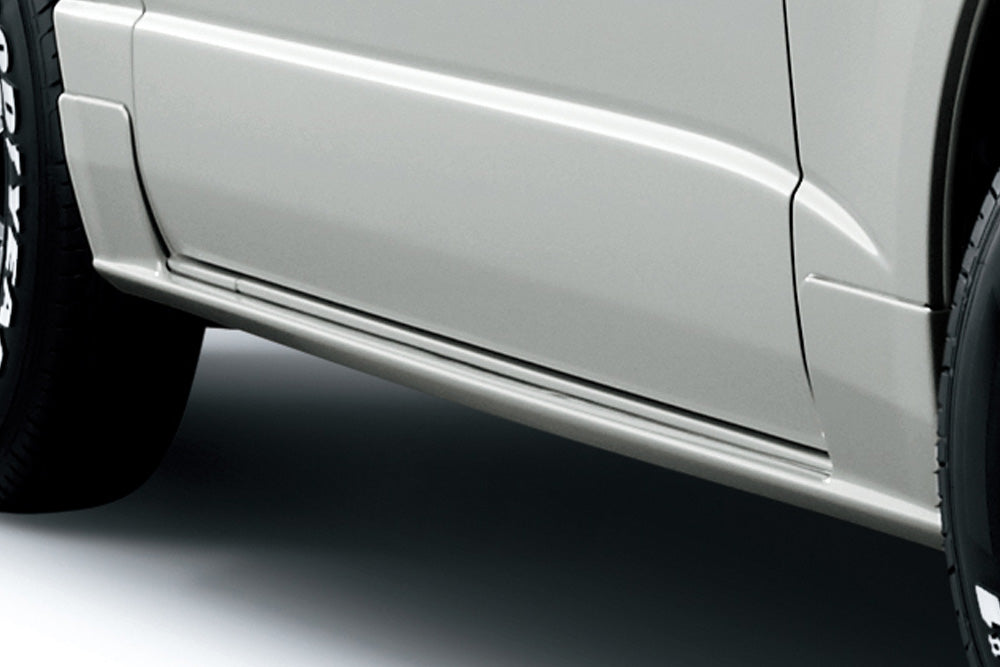 TRD SIDE SKIRTS WHITE PEARL (070)  For HIACE REGIUS ACE 2##  MS344-26001-A1