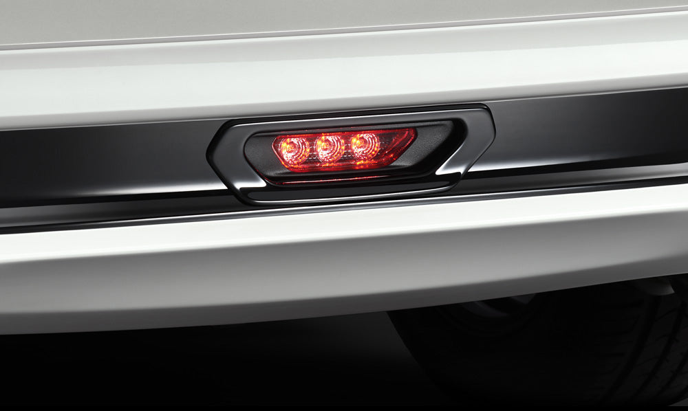 TRD REAR FOG LAMP GARNISH SILVER  For HARRIER 6#  MS313-48014