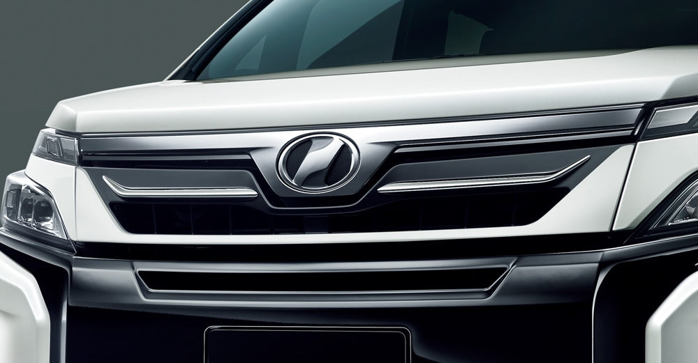 TRD FRONT GRILL (NO LED) UNPAINTED  For VOXY 8# V X  MS320-28021-NP