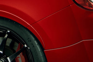 TRD FENDER EXTENSION ORANGE H8R FOR TOYOTA 86 ZN6 MS315-18006-E0