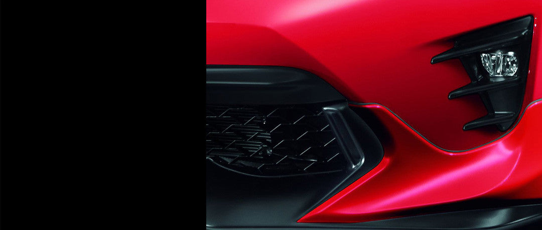 TRD Front Spoiler without LED Red (M7Y) For 86 (ZN6)