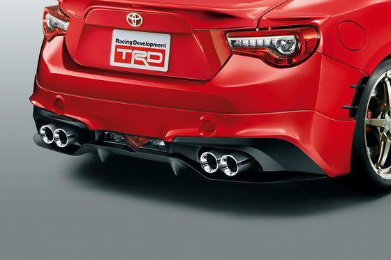 TRD Rear Bumper Spoiler Red (M7Y) For 86 (ZN6)
