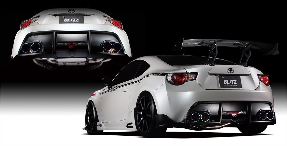 BLITZ Rear Diffuser For TOYOTA 86 ZN6 FA20 60155 - Black Hawk Japan