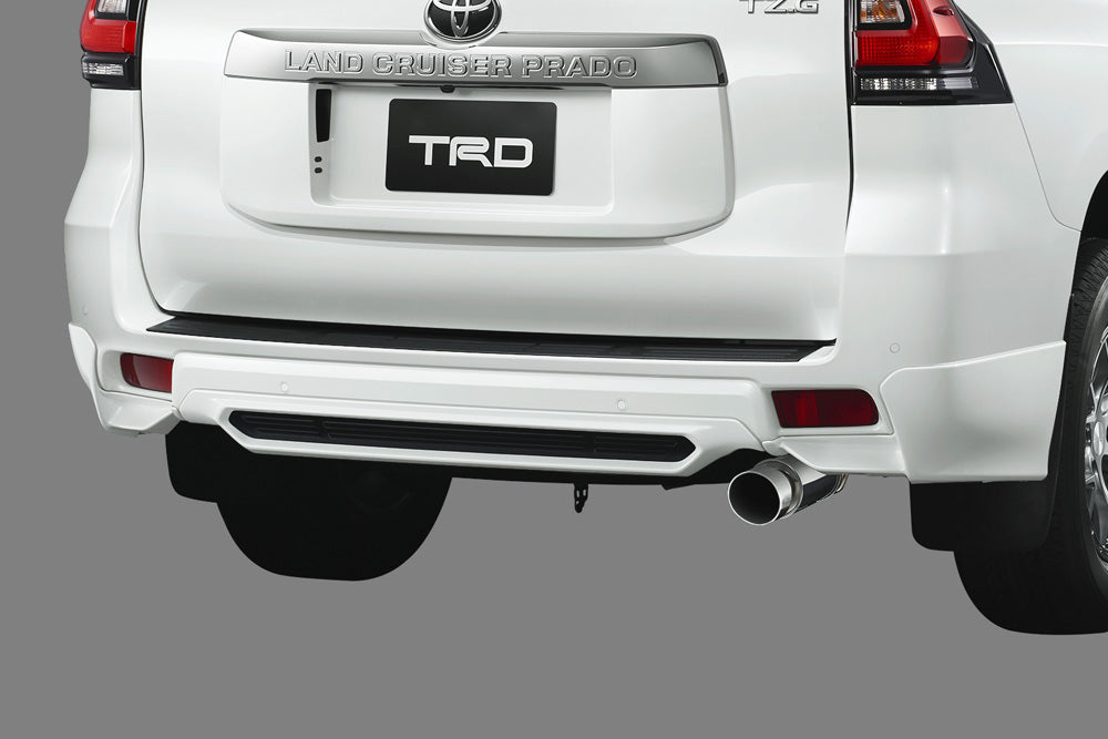 TRD REAR BUMPER SPOILER WHITE PEARL (070)  For LAND CRUISER PRADO 15#  MS343-60003-A0