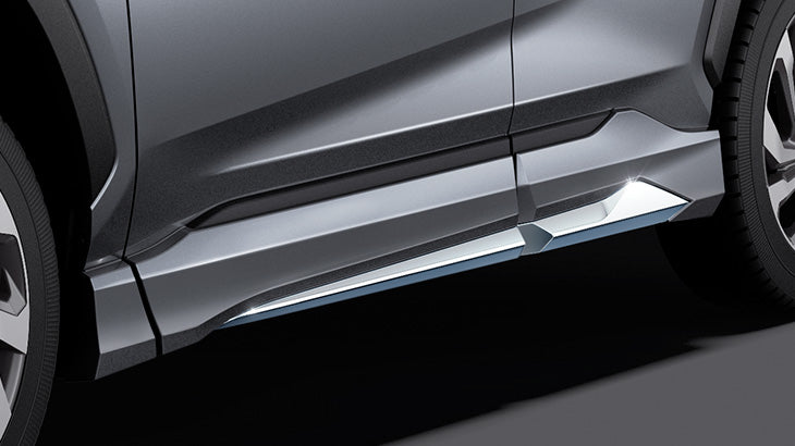 MODELLISTA SIDE SKIRT SILVER FOR TOYOTA RAV4 MXAA52 54 AXAH52 54 D2611-60110-B0